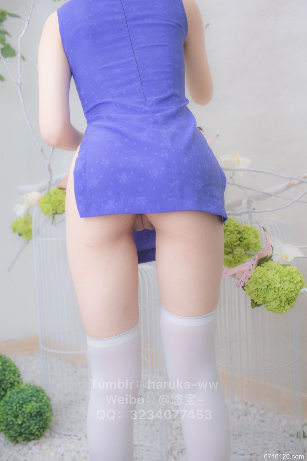 悠宝-紫旗袍 [59]